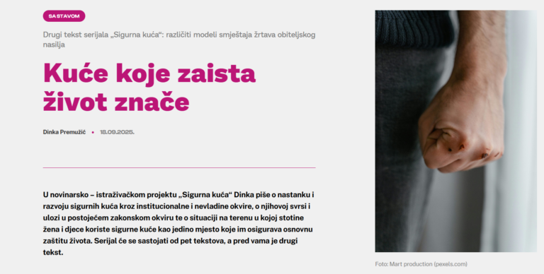 Kuće koje zaista život znače – članak na Libeli.org - Duga Dom Zagreb 