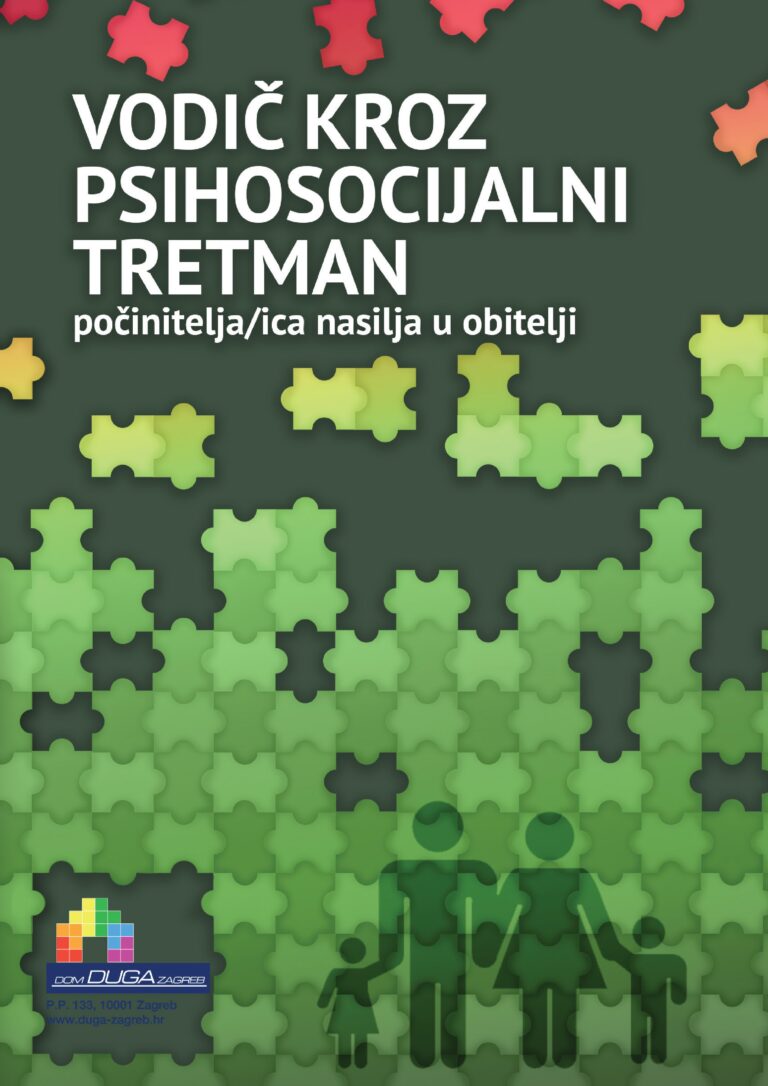 Vodič kroz psihosocijalni tretman počinitelja/ica nasilja u obitelji - Duga Dom Zagreb 